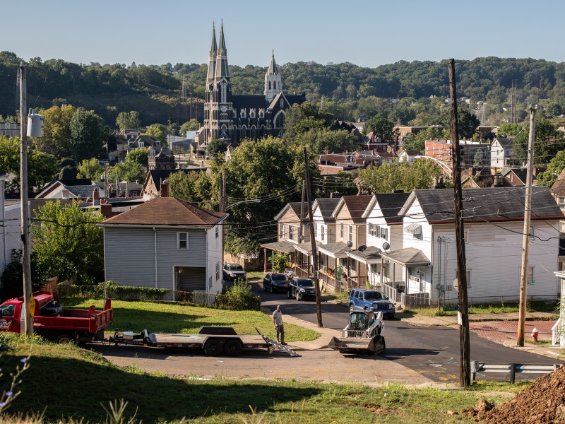 McKees Rocks on Friday, Sept. 15, 2023. Leaders in the borough are hoping that investment in homeownership for existing low-income residents is the most effective way to nurture multi-generational wealth. (Photo by Stephanie Strasburg/PublicSource)