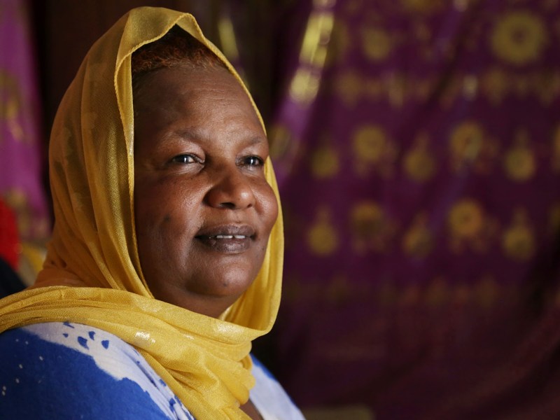 Fatuma Sharif has been in Pittsburgh for only 16 months, but she says it is home to her now. (Photo by Ryan Loew/PublicSource)