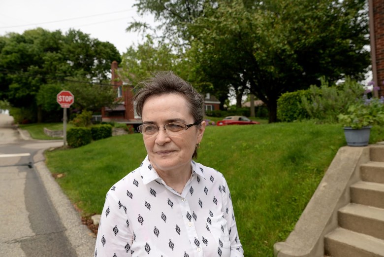 Flavia Laun stopped her search for a house when she found a comfortable three-bedroom in Churchill, but got little information when she asked about taxes. (Photo by Clare Sheedy/PublicSource)