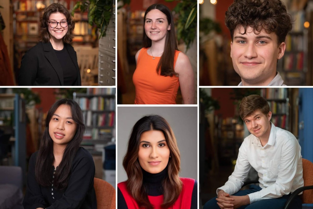 A grid of portraits of this summer's PublicSource interns