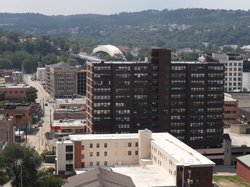 Midtown Plaza in McKeesport (Photo by Ryan Loew/PublicSource)