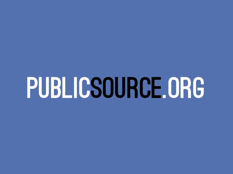 publicsource.org logo on blue background