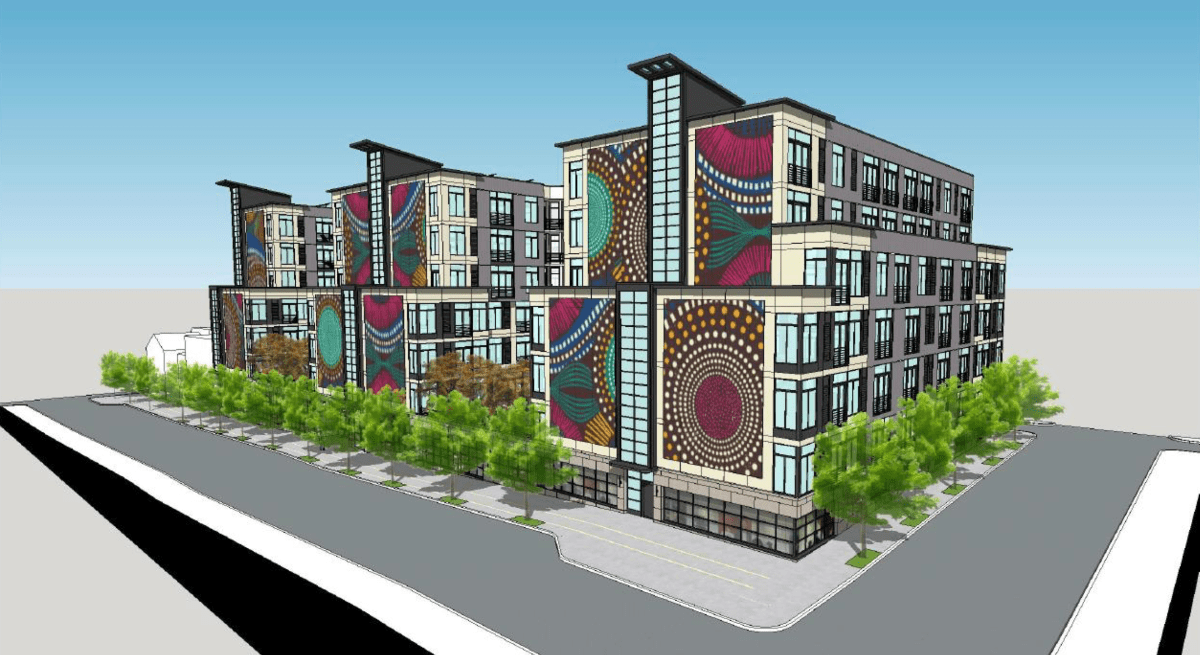 Uptown residential development seeks to adorn generic design with ‘museum-quality’ art 